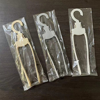 Cross-border Labeling Magic Folding Clothes Hanger Seconds Collection Clothes Hanger Household Clothes Drying Clothes Hanger Storage