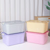 New Children's Sundries Storage Box Household Portable Large Storage Box with Lid Thickened Car Storage Box