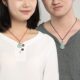 Natural jadeite goods couple jade pendant jadeite goods