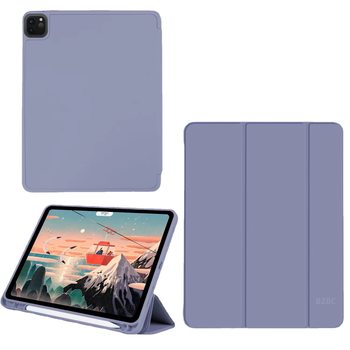 Suitable for ipadair5 protective case with pen slot pro11 inch protective case air4 leather case Apple mini6 flat case