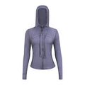 Lilac hooded jacket