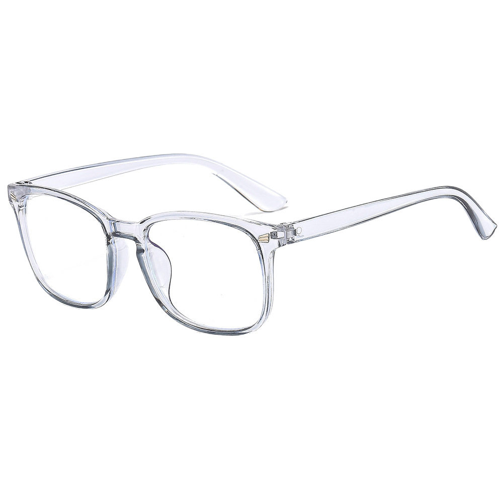 Retro Flat Mirror 8081 Women's Anti-Blue Light Glasses Square Frame Rice Nail Frame Computer Mirror Manufacturer Wholesale