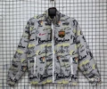 2324 gray floral barcelona windbreaker