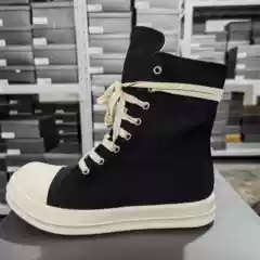 Classic Ro Canvas Casual Men's Shoes Fashion Trendy Women's Shoes High-Top Super Popular All-Season Versatile Trendy Shoes with Milky Soles