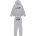 blue orange tiger head gray