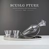 Decanter Wine Set Wine Cabinet Decorative Decoration Creative Light Luxury Personalized Decanter Crystal Glass Decanter