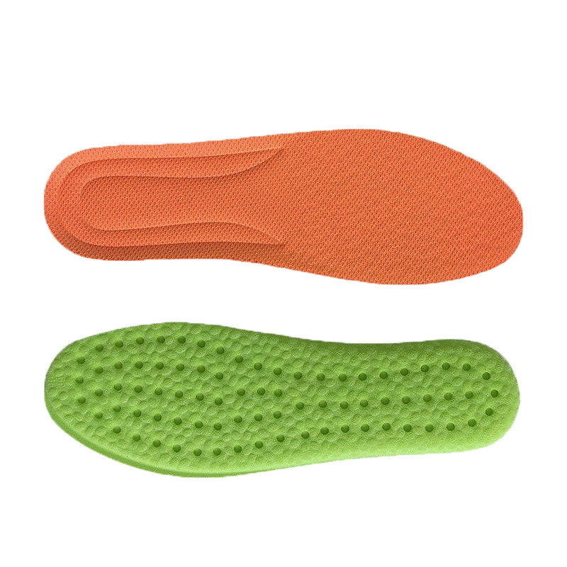Feeling Moxa Sports Insoles Women's Breathable Sweat Absorbing Sink and Super Soft Men's Popcorn Shock Absorption Boost Military Training