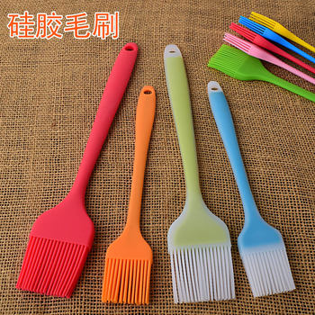 Jiaju All-in-One Transparent Silicone Brush Milk Oil Brush Cake Baking BBQ Brush Sweeper High Temperature Resistance