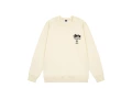 035 round neck sweatshirt apricot