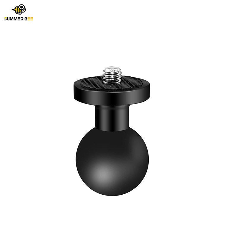 通用1英寸球头配件25mm球头手机导航支架底座连杆菱形方形后视镜