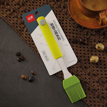 Barbecue Brush Silicone Oil Brush Kitchen Pancake Non-Shedding Baking Small Brush Household Kitchen Tools