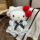 Оптовая продажа кулона HelloKitty, можно носить детскую одежду, симпатичную плюшевую куклу kt cat, кукольную одежду, юбочный костюм mini 33