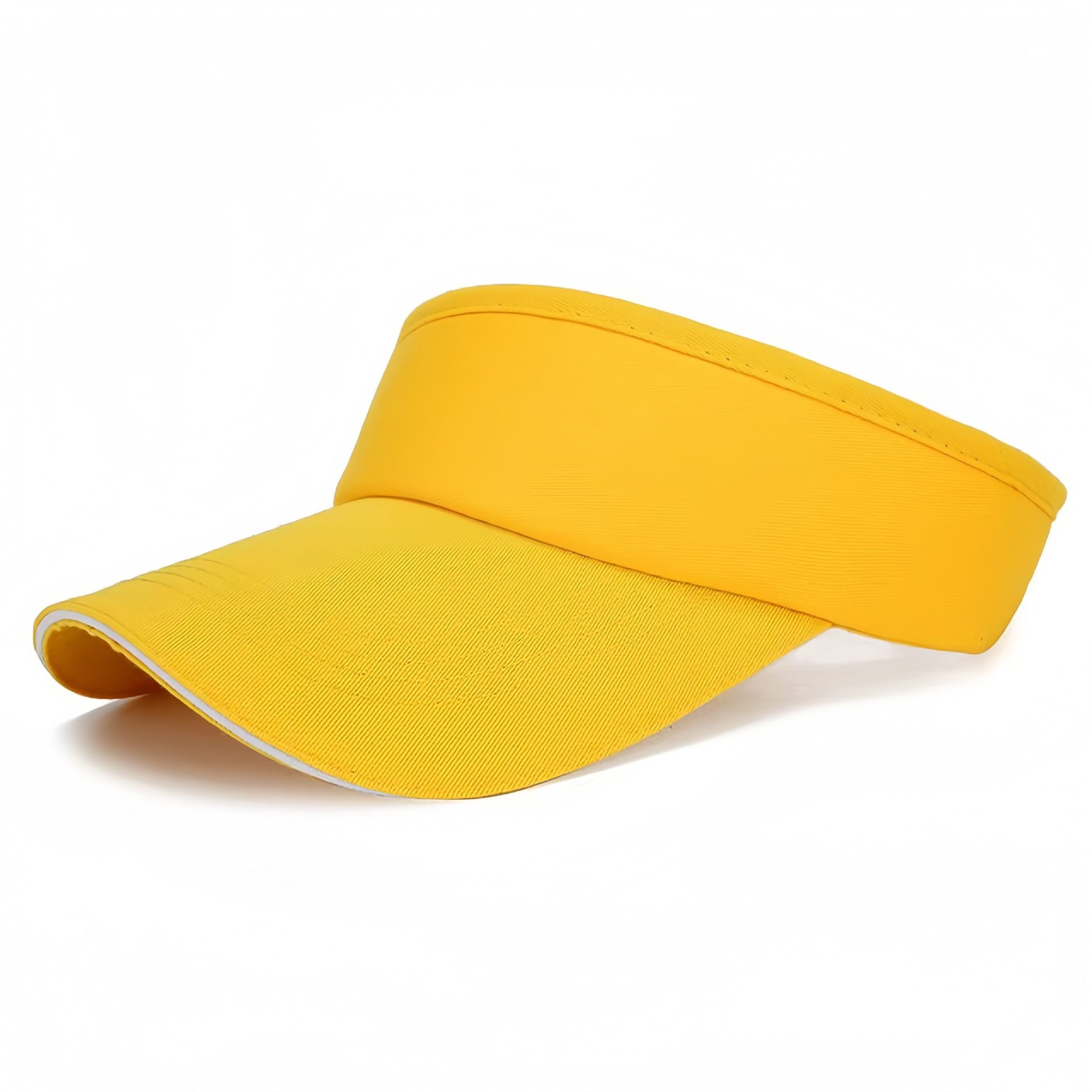 纯棉空顶帽印logo无顶帽印字遮阳帽旅游户外运动活动志愿者亲子帽