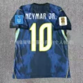 2627 brazil away game + printed number 10 star + world cup armband