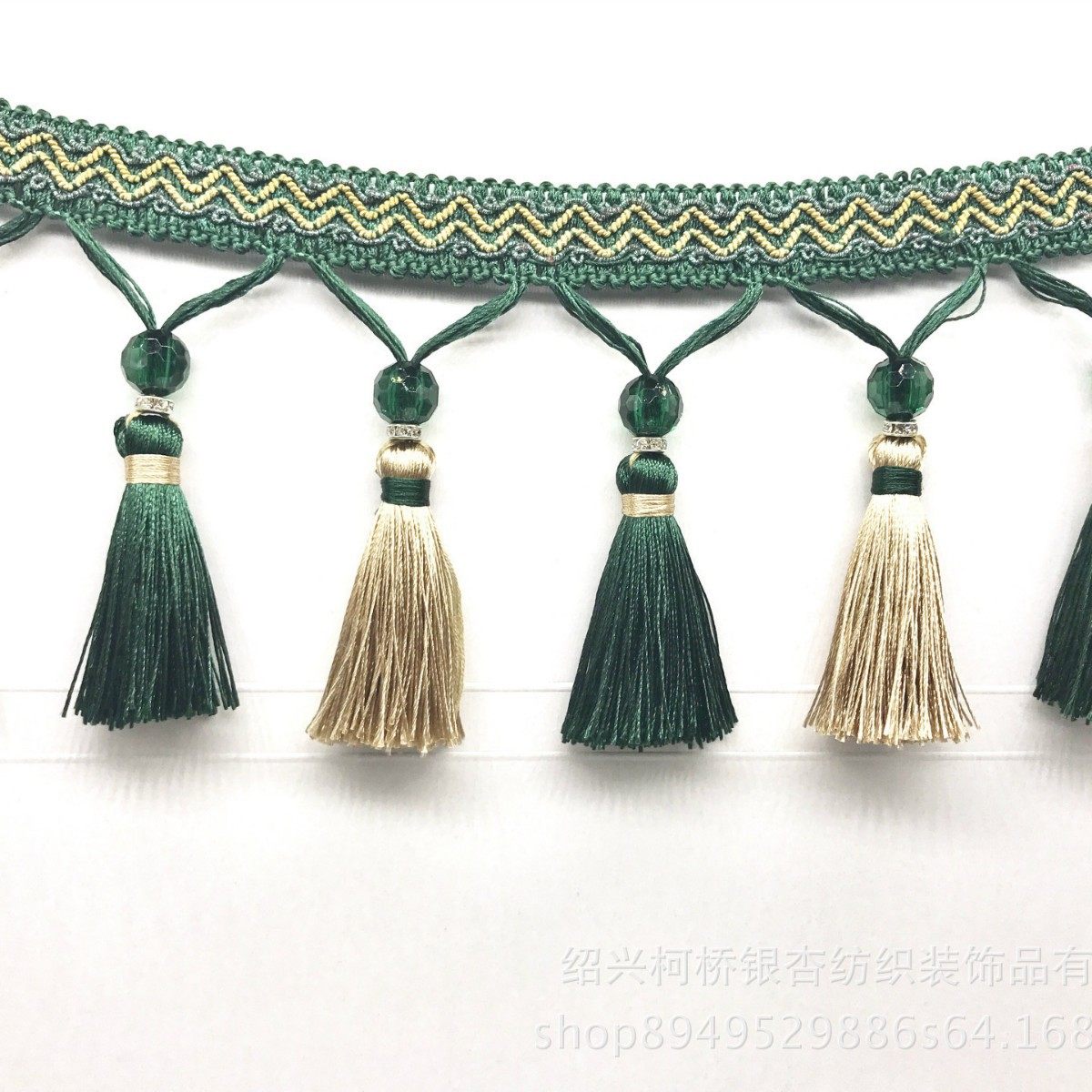 Factory New curtain tassel lace accessories curtain beads lace hanging ear 12 meters hanging ear
