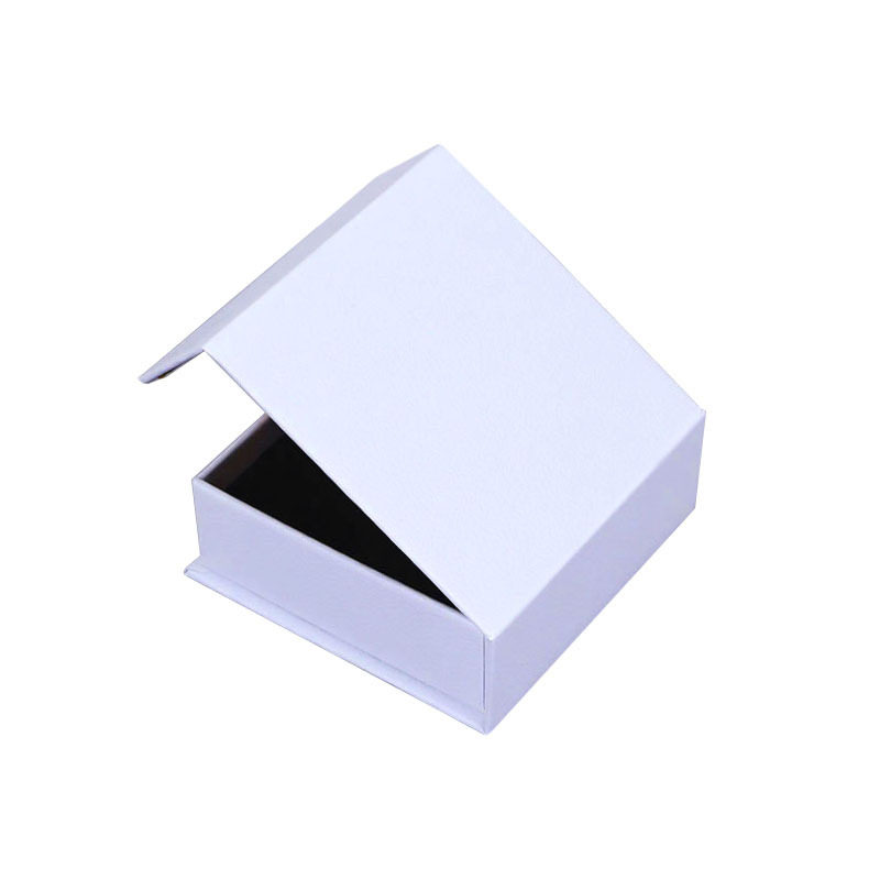 New Jewelry Packaging Box Customized Logo Cardboard Gift Box Book-Shaped Box Heaven and Earth Cover Product Packaging Jewelry Box