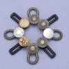 Retractable waist expansion button nail-free seamless denim pants buckle detachable button universal waist extension waist expansion artifact