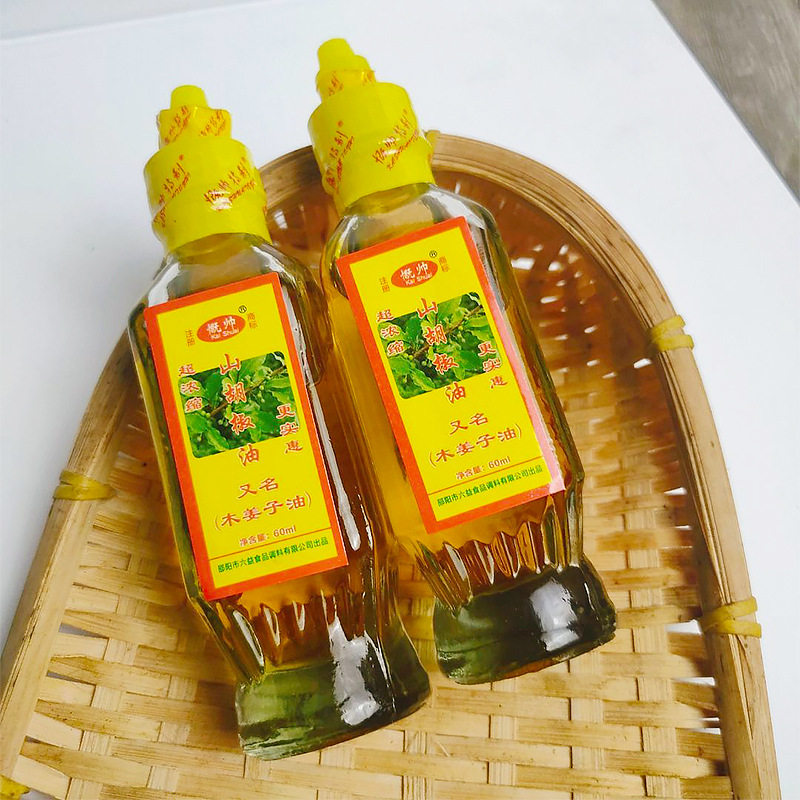 Hunan ginger seed oil ginger oil fragrant seasoning oil pepper oil ginger seed seasoning oil 60ml free shipping