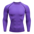 Colorful purple long sleeve