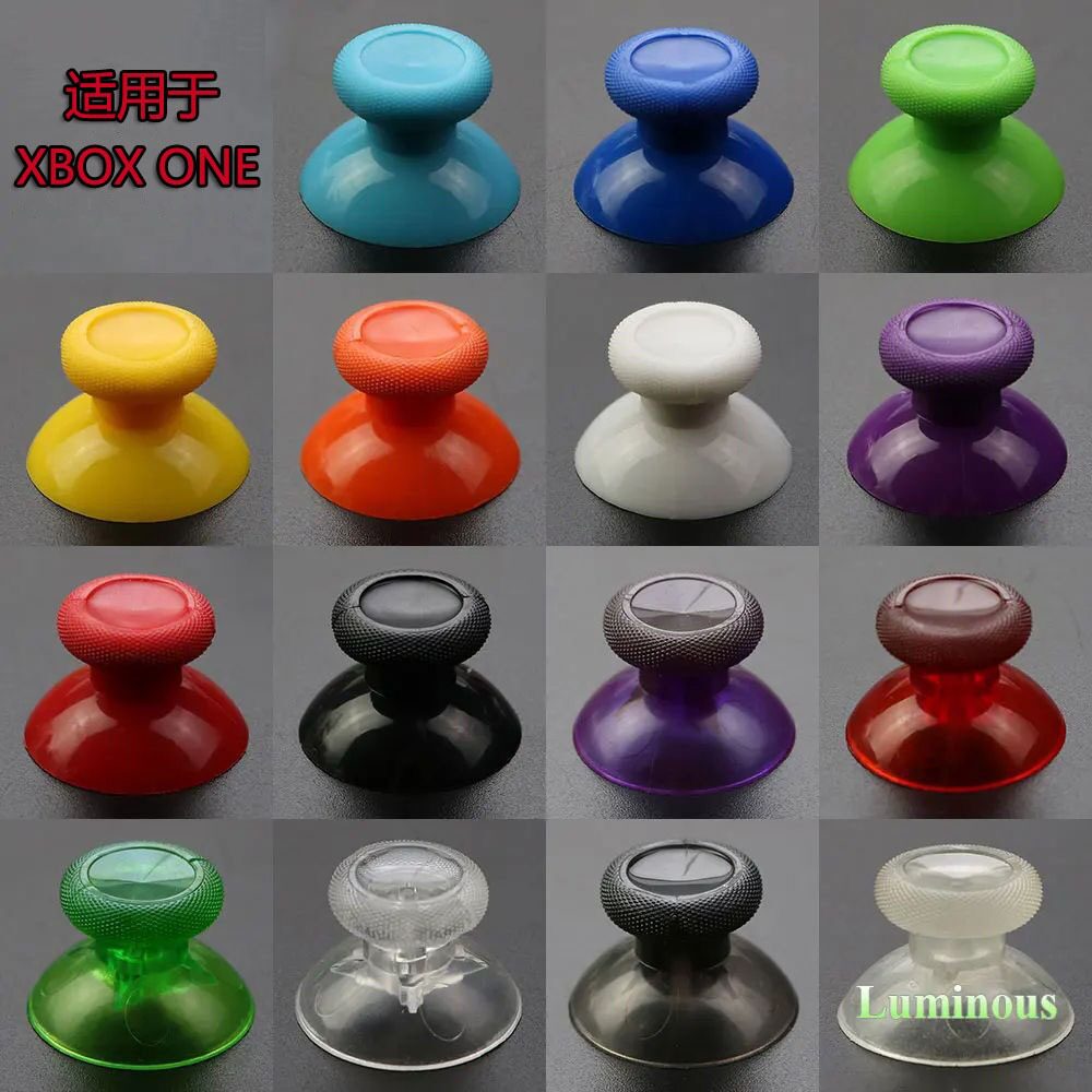 Suitable for Xbox One Joystick Game Cap Colorful Repair Accessories Game Console Controller Replacement Parts Mushroom Head