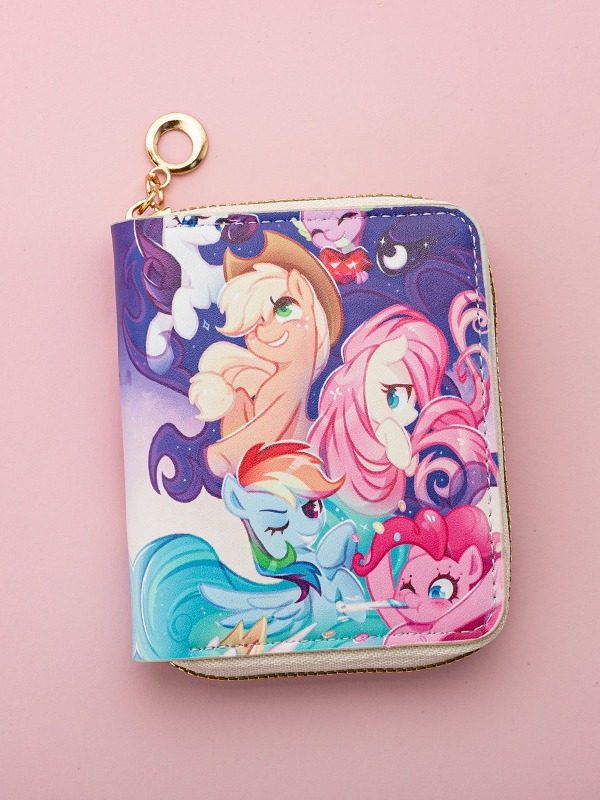 2024 Cute Creative Coin Purse Cartoon Children's Student Small Bag Headset Key Coin Bag Girls Wallet Wholesale