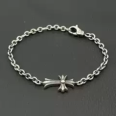 High-End Retro Cross Bracelet for Men and Women, Personalized Hip-Hop Domineering, Old Dark Classic Men's Gift