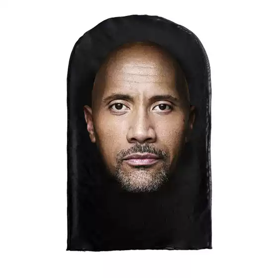 Cross-border Hot Full-cover Visual Mesh Cover Party Funny 3D Printed Cover Kobe Face Cover