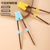 Children's Training Chopsticks Chicken Wing Wood Baby Eating Wooden Chopsticks 18cm Silicone Non-Slip Learning Chopsticks Kidsren's Tableware Wholesale