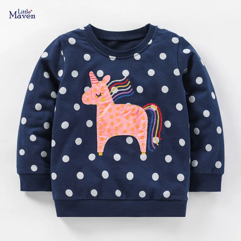 Custom-made, Kids' Hoodie, Children's Clothing Hoodie, New Autumn Knitted Embroidered Long-sleeve Girls' Hoodie