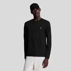Pure Cotton Trendy Brand Design European Long-Sleeve T-Shirt Base Layer Simple Everyday Casual Round Neck Mid-Length Top