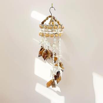No. 16 Shell Wind Chime Natural Shell Conch Crafts Fashion Home Decoration Seaside Scenic Spot Travel Souvenir