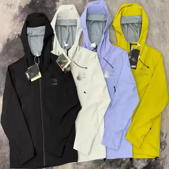 Jackets for Men and Women, Hooded Single-Layer Jackets, Three-Layer Laminated Lightweight Mountaineering Outdoor Xizang Clothing Jackets