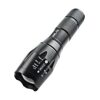 Cross-border hot-selling strong light T6 charging telescopic zoom 10Wled long endurance tactical A100 flashlight manufacturers wholesale