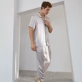 High-grade gray (16mm short-sleeved trousers)