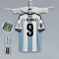 2627 argentina home jersey #9 star