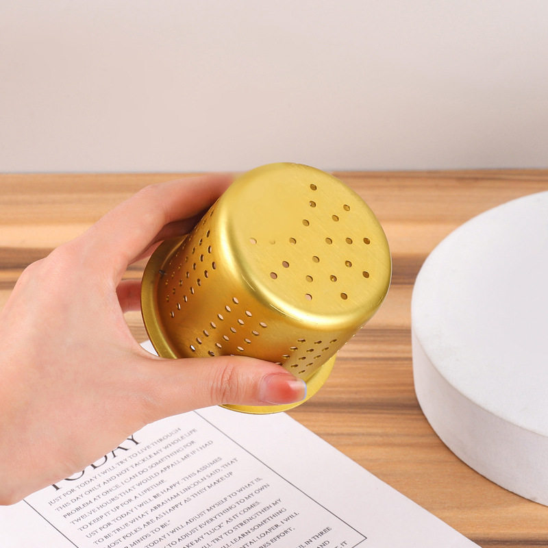 Kitchen Sink Filter Net, Dishwashing Sink Residue Separator, Sewer Residue Net, Space Aluminum Material, Anti-Clogging Vegetable Washing Sink