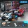 Совместимый с Lego Rambo Porsche Bugatti гоночный автомобиль с дистанционным управлением, строительные блоки, спортивный автомобиль, модель для сборки, игрушка для мальчика mini 46