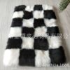 Source Factory Imitation Wool Carpet Fur Integrated Floor Mat Bay Window Decorative Blanket Imitation Sheepskin Light Luxury Style Floor Mat Carpet