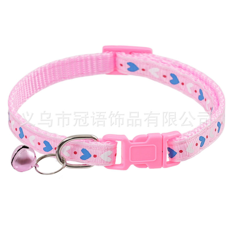 Explosions 1.0 pet stickers dog cat love bell collar in stock wholesale factory direct pet collar