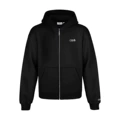 Black zipper cardigan