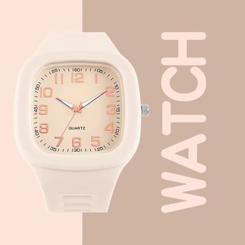 2025 New Watch Female Student Junior High School Ins Style Small Dial High-End Forest Style Compact Small Quartz Watch