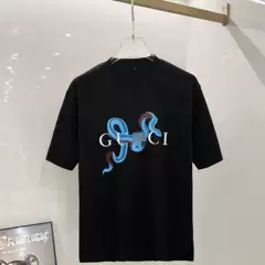 High-End Printed Short-Sleeved T-Shirts for Men in Summer 2025 New Trendy Brand Half-Sleeved Shirts for Men and Women