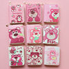 2025 New Short Wallet Anime Cute Cartoon Female Student Bear Mini Zipper Coin Purse Card Holder