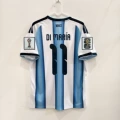 Argentina home jersey #11 + world cup armband