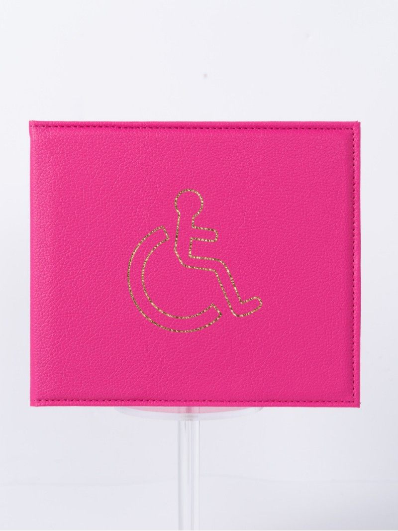 Highly Transparent Cross-Border Foreign Trade Eu and Uk Disabled Wallet and Document Bag Hot Style