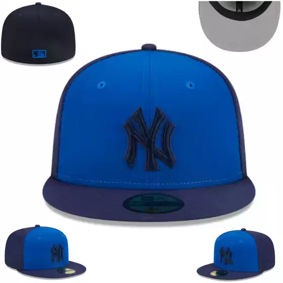[Bross-Border Dropshipping] Closed Sun Protection Visor La Couple with Basketball Hat Ny Embroidered Hat Baseball Cap Trendy