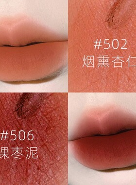法国小众唇釉哑光雾面丝绒不掉色不沾杯显白平价女正品大牌口红泥
