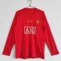 Long sleeve manchester united 07-08