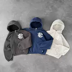 Foreign Trade Cross-Border European and American Trendy American Street Pullover Sweatshirt Loose Casual Trousers Suit for Men and Women