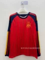 26-27 spain home long sleeve jersey (2-star)